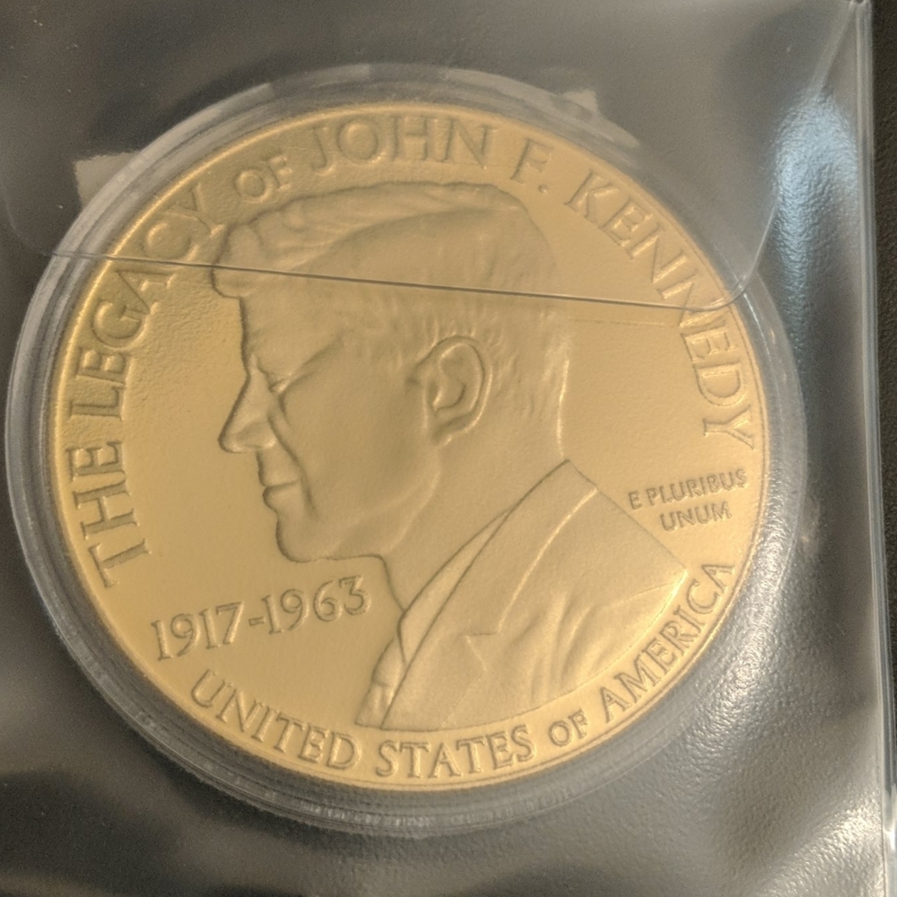 JFK GOLD COIN